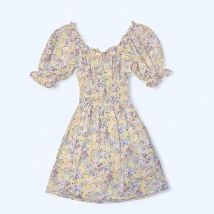 Floral Off-Shoulder Dress